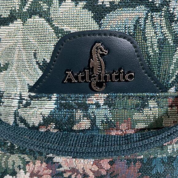 Vintage Atlantic Brand Travel bag Large 12 in x 20 - Picture 3 of 10